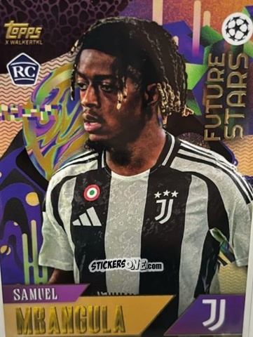 Figurina Samuel Mbangula - Gold UEFA Club Competitions 2024-2025
 n. 80 - Topps