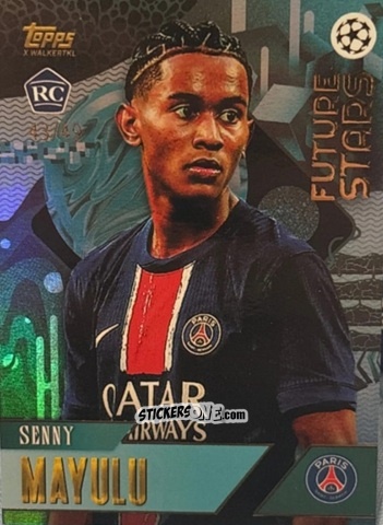 Sticker Senny Mayulu - Gold UEFA Club Competitions 2024-2025
 n. 81 - Topps