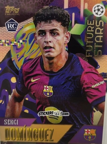 Cromo Sergi Dominguez - Gold UEFA Club Competitions 2024-2025
 n. 82 - Topps