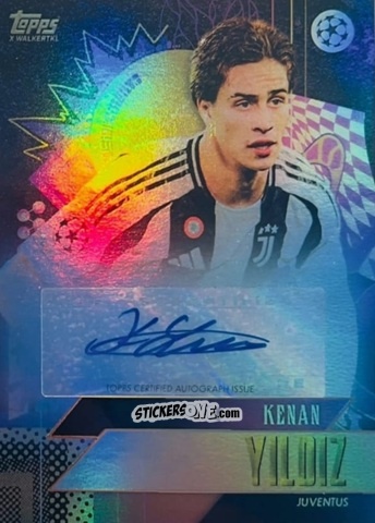 Cromo Kenan Yıldız - Gold UEFA Club Competitions 2024-2025
 n. A30 - Topps