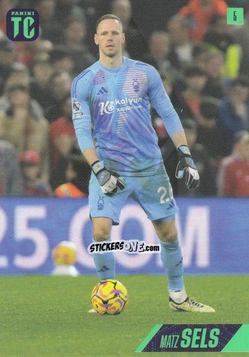 Cromo Matz Sels - Premier League Top Class 2025
 n. 5 - Panini
