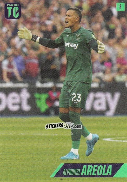 Sticker Alphonse Areola - Premier League Top Class 2025
 n. 8 - Panini