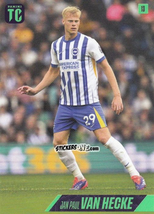 Sticker Jan Paul van Hecke - Premier League Top Class 2025
 n. 13 - Panini