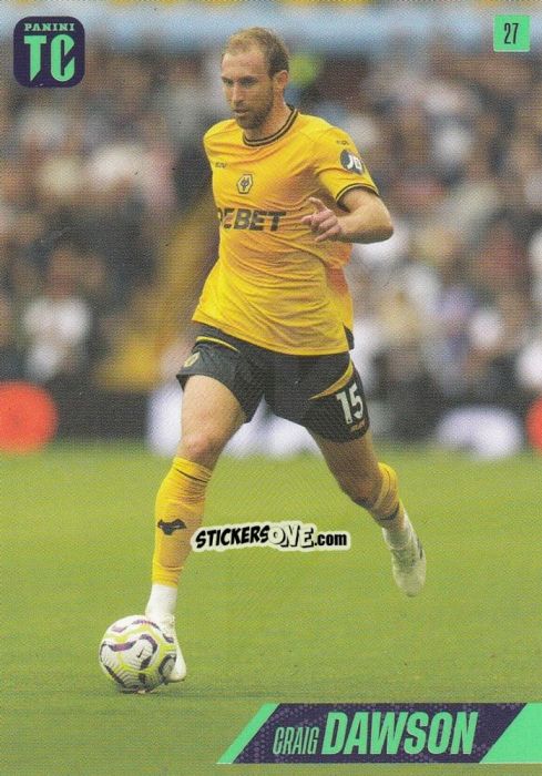 Figurina Craig Dawson - Premier League Top Class 2025
 n. 27 - Panini