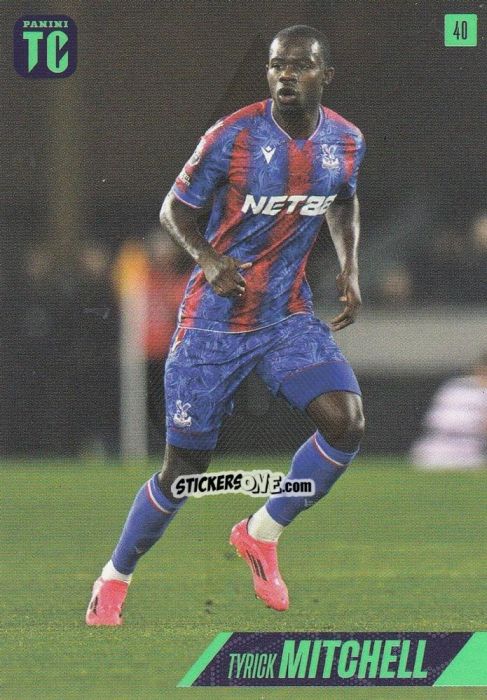 Sticker Tyrick Mitchell - Premier League Top Class 2025
 n. 40 - Panini