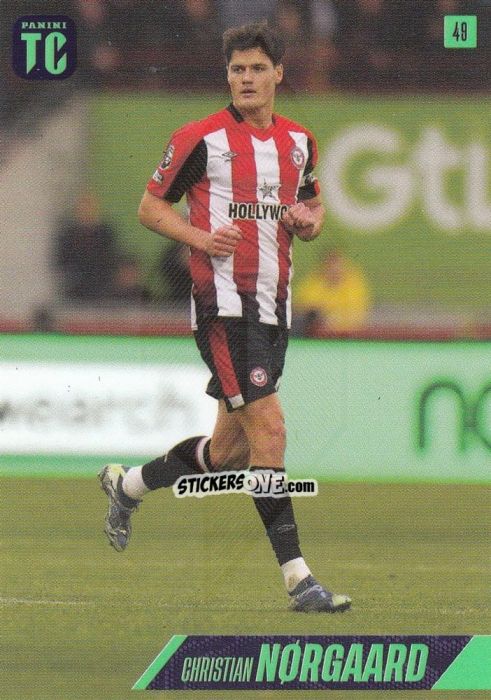 Sticker Christian Nørgaard - Premier League Top Class 2025
 n. 49 - Panini