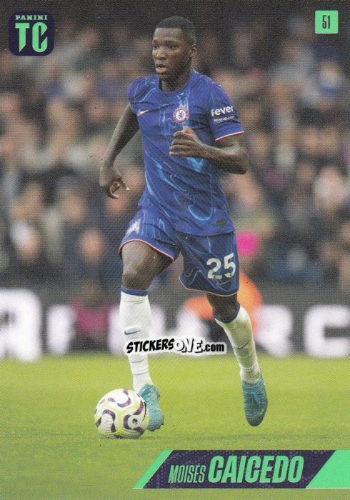 Cromo Moisés Caicedo - Premier League Top Class 2025
 n. 51 - Panini