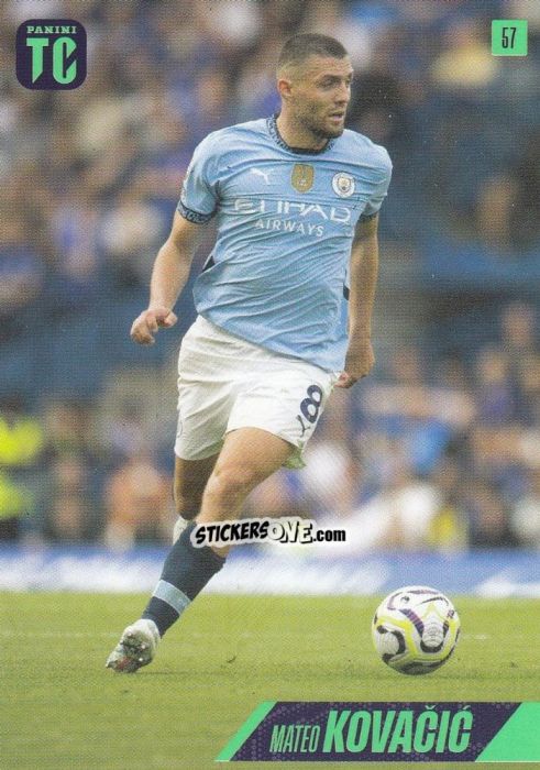 Figurina Mateo Kovačić - Premier League Top Class 2025
 n. 57 - Panini