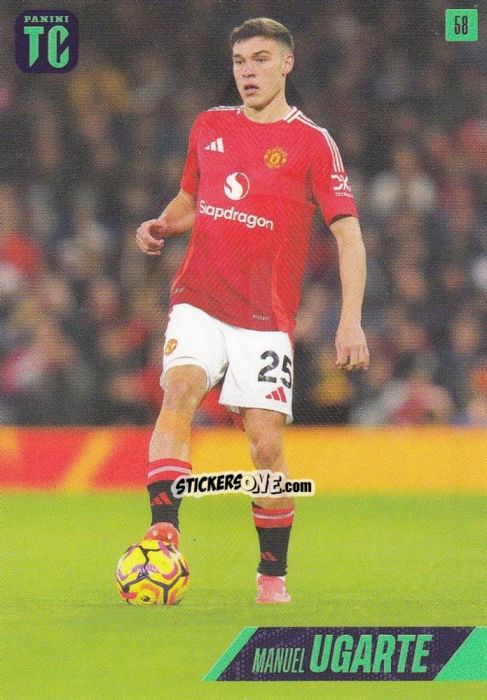 Sticker Manuel Ugarte - Premier League Top Class 2025
 n. 58 - Panini