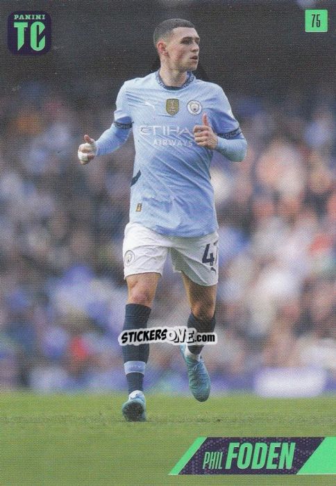 Cromo Phil Foden - Premier League Top Class 2025
 n. 75 - Panini