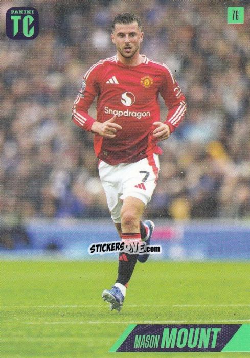Cromo Mason Mount - Premier League Top Class 2025
 n. 76 - Panini