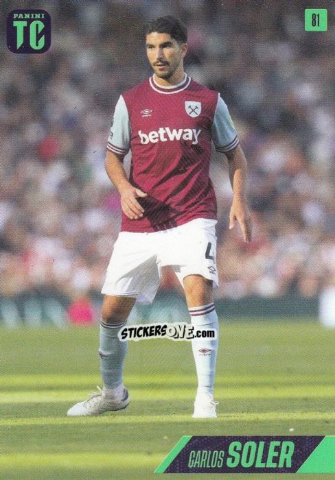 Figurina Carlos Soler - Premier League Top Class 2025
 n. 81 - Panini