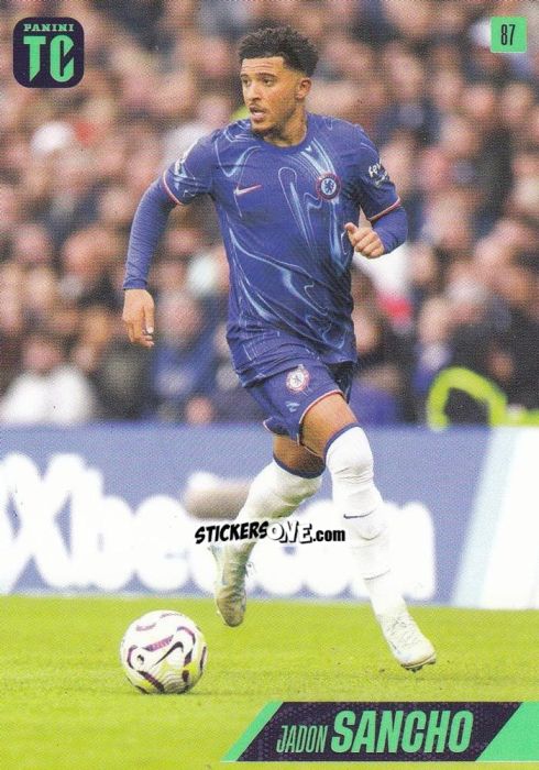 Cromo Jadon Sancho - Premier League Top Class 2025
 n. 87 - Panini