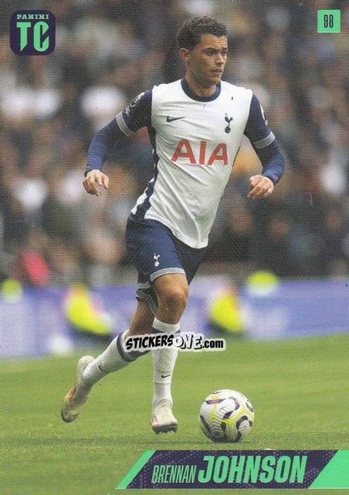 Figurina Brennan Johnson - Premier League Top Class 2025
 n. 98 - Panini