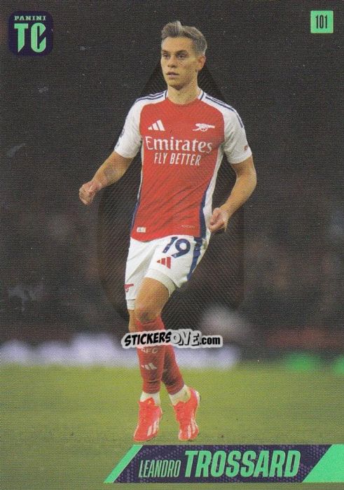 Sticker Leandro Trossard - Premier League Top Class 2025
 n. 101 - Panini