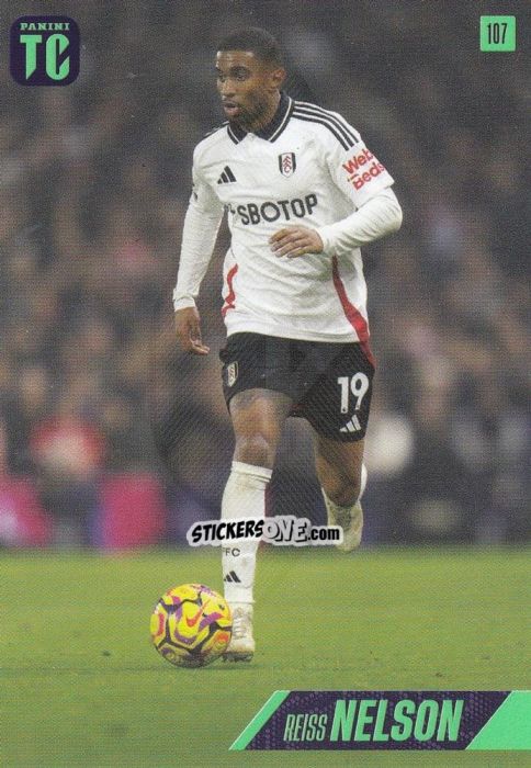 Cromo Reiss Nelson - Premier League Top Class 2025
 n. 107 - Panini