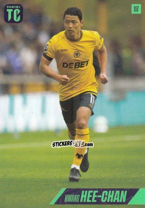 Sticker Hwang Hee-Chan - Premier League Top Class 2025
 n. 117 - Panini