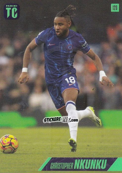 Figurina Christopher Nkunku - Premier League Top Class 2025
 n. 123 - Panini