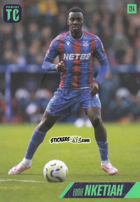 Figurina Eddie Nketiah - Premier League Top Class 2025
 n. 124 - Panini