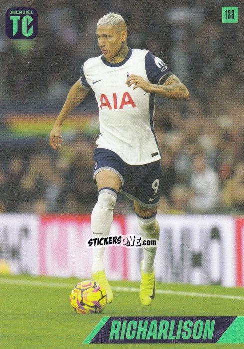 Figurina Richarlison - Premier League Top Class 2025
 n. 133 - Panini