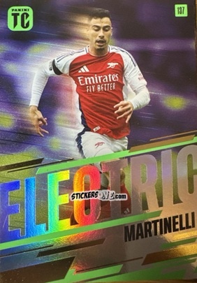 Sticker Gabriel Martinelli - Premier League Top Class 2025
 n. 137 - Panini