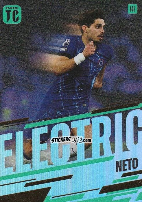 Figurina Pedro Neto - Premier League Top Class 2025
 n. 141 - Panini
