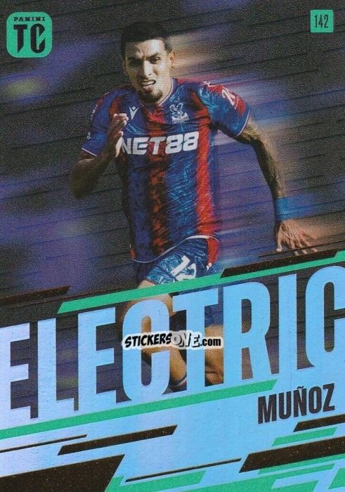Sticker Daniel Muñoz - Premier League Top Class 2025
 n. 142 - Panini