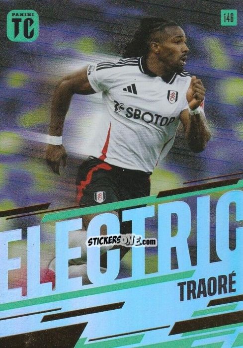 Sticker Adama Traoré - Premier League Top Class 2025
 n. 146 - Panini