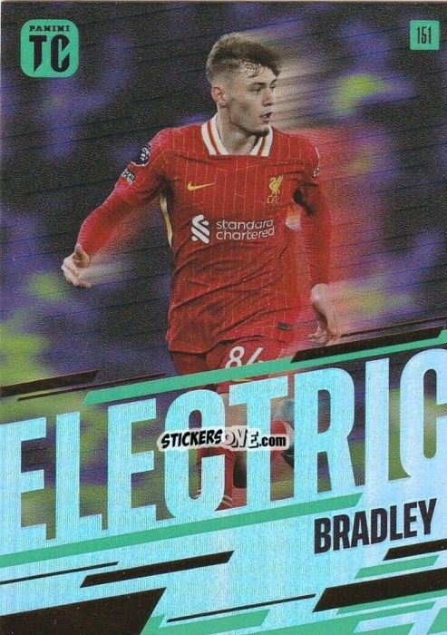 Cromo Conor Bradley - Premier League Top Class 2025
 n. 151 - Panini