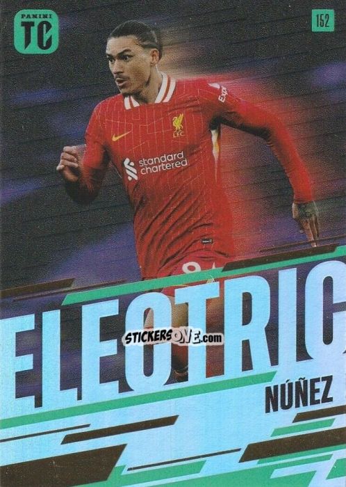 Cromo Darwin Núñez - Premier League Top Class 2025
 n. 152 - Panini