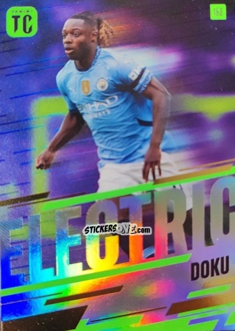 Cromo Jérémy Doku - Premier League Top Class 2025
 n. 153 - Panini