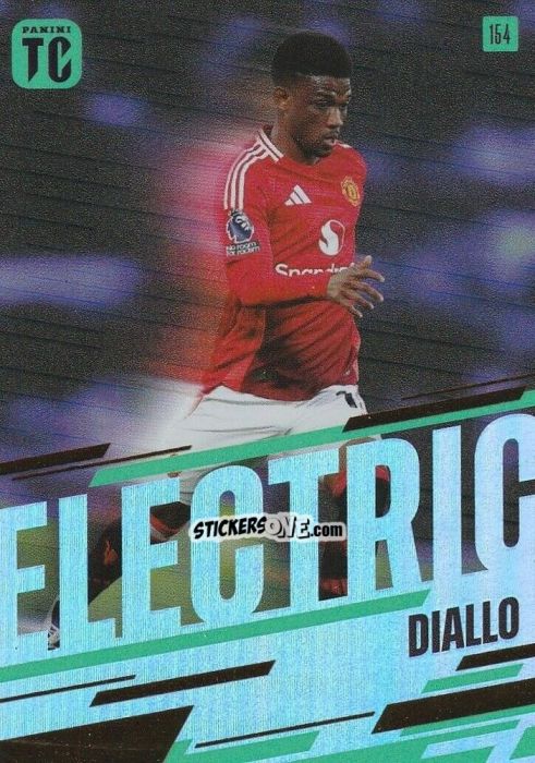 Sticker Amad Diallo - Premier League Top Class 2025
 n. 154 - Panini