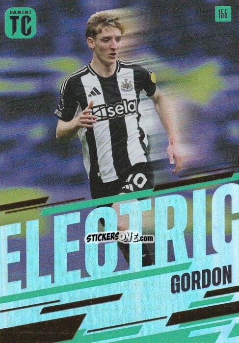 Sticker Anthony Gordon - Premier League Top Class 2025
 n. 155 - Panini