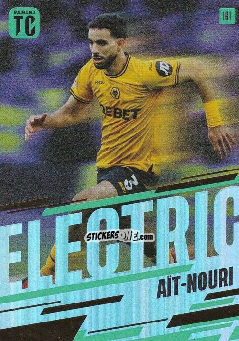 Sticker Rayan Aït-Nouri - Premier League Top Class 2025
 n. 161 - Panini