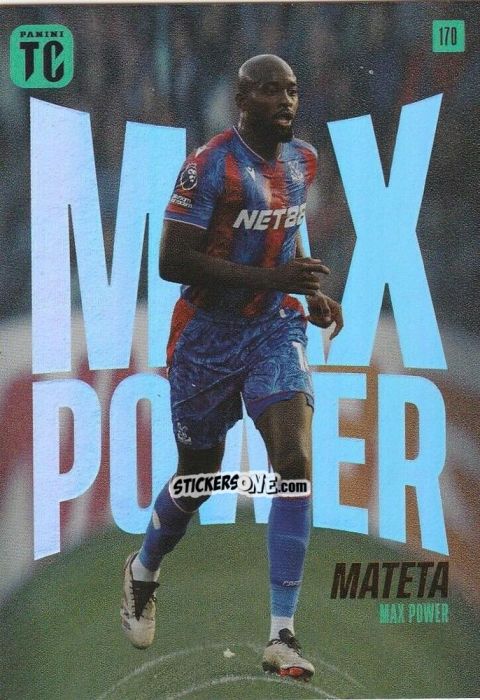 Cromo Jean-Philippe Mateta - Premier League Top Class 2025
 n. 170 - Panini