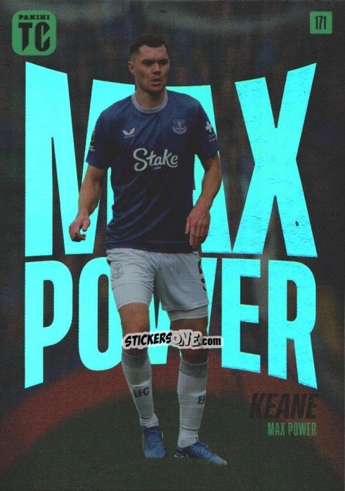 Sticker Michael Keane - Premier League Top Class 2025
 n. 171 - Panini