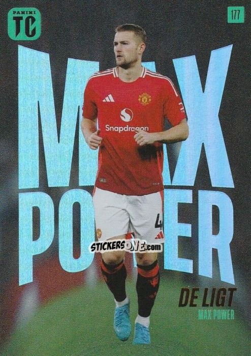 Sticker Matthijs De Ligt - Premier League Top Class 2025
 n. 177 - Panini