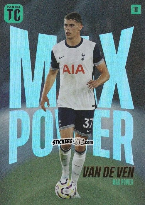 Sticker Micky van de Ven - Premier League Top Class 2025
 n. 181 - Panini