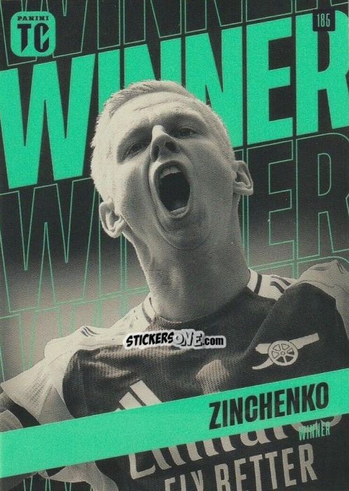 Figurina Oleksandr Zinchenko - Premier League Top Class 2025
 n. 185 - Panini