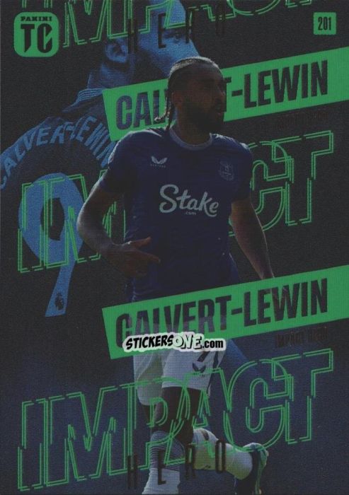Figurina Dominic Calvert-Lewin - Premier League Top Class 2025
 n. 201 - Panini