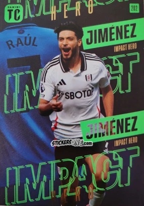Figurina Raúl Jiménez - Premier League Top Class 2025
 n. 202 - Panini