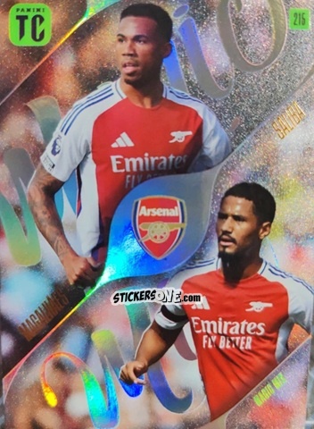 Sticker Gabriel Magalhães / William Saliba - Premier League Top Class 2025
 n. 215 - Panini