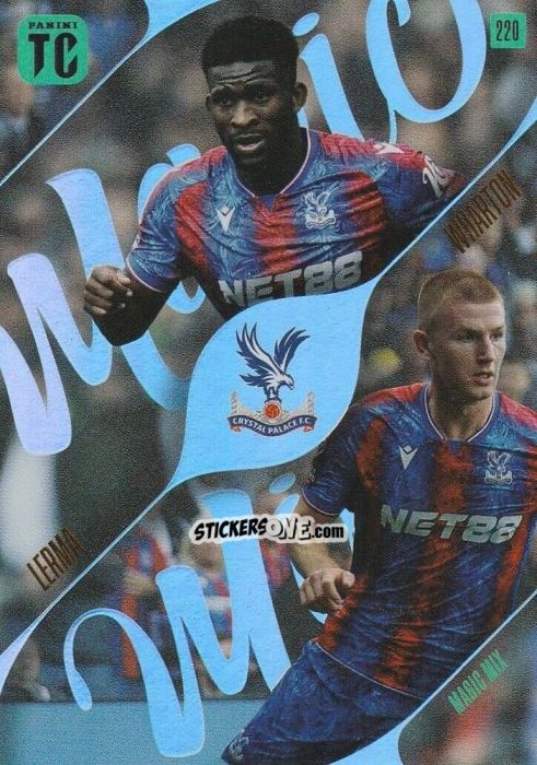 Sticker Jefferson Lerma / Adam Wharton - Premier League Top Class 2025
 n. 220 - Panini