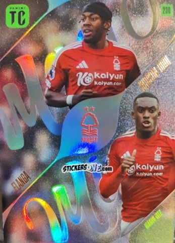 Sticker Anthony Elanga / Callum Hudson-Odoi - Premier League Top Class 2025
 n. 230 - Panini