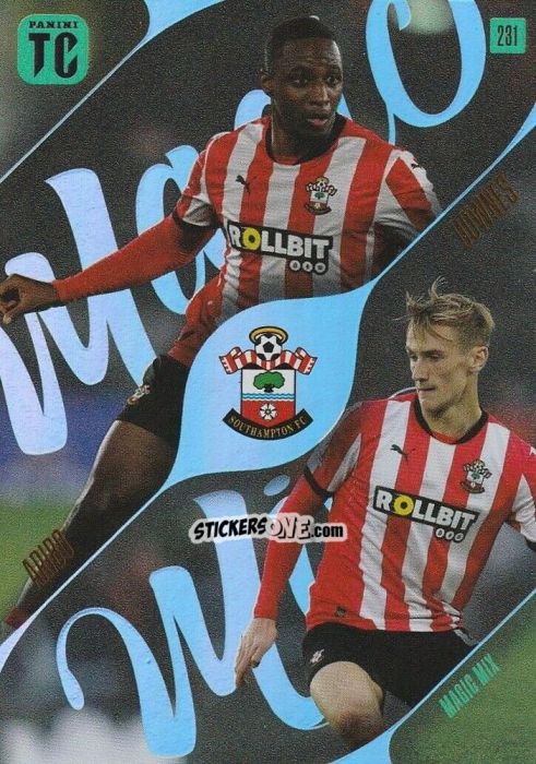 Cromo Joe Aribo / Flynn Downes - Premier League Top Class 2025
 n. 231 - Panini