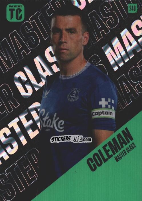 Figurina Séamus Coleman - Premier League Top Class 2025
 n. 240 - Panini