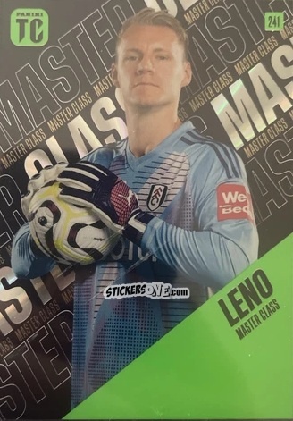 Cromo Bernd Leno - Premier League Top Class 2025
 n. 241 - Panini