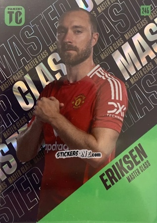 Figurina Christian Eriksen - Premier League Top Class 2025
 n. 245 - Panini