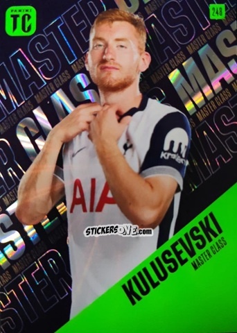 Cromo Dejan Kulusevski - Premier League Top Class 2025
 n. 248 - Panini