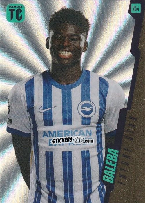 Cromo Carlos Baleba - Premier League Top Class 2025
 n. 254 - Panini